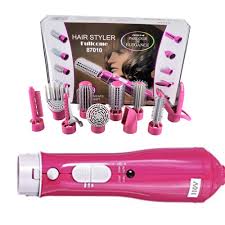 The name is a mouthful but this is one of the og hot air brushes of the 21st century that made this hair tool popular again. 10 In1 Hair Dryer Brush Curling Iron Hair Curler Straightener Ions Ceramic Rotating Hairdryer Comb Blow Dryer Hair Styling Tool Hair Dryers Aliexpress