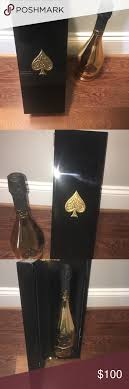 Black Ace Of Spades Bottle Black Ace Of Spade Champagne Box Spade Champagne Champagne Box Armand De Brignac