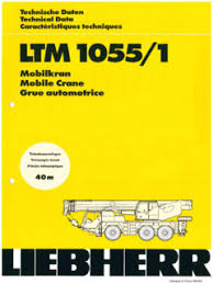 Liebherr Ltm 1055 1 Specifications Cranemarket