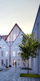 Pfarrplatzareal Straubing Michels Architekturburo Drei Neubauten Mit Wohn Und Buronutzung Und Eine Tiefg Architektur Architektur Haus Architektur Und Wohnen