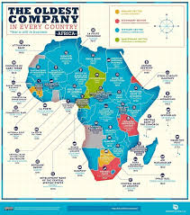 This Map Shows The Oldest Company In Every Country In 2020 Old Things Map Olds