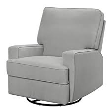 A rocking motion offers unique soothing for adults as well as recliners with swivel function are usually more convenient when you want to keep things within smooth swivel feature (360 degrees). Amazon Com Baby Relax Rylan Swivel Glider Recliner Chair Modern Furniture Gray Baby