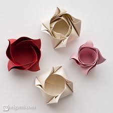 Rose Box Diagram Origami Rose Box Origami Rose Origami Box