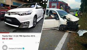 Walaupun adik beradik atau kawan baik. Hati Hati Bila Nak Beli Kereta Secondhand Kereta Dah Total Lost Tapi Dijual Di Mudah Siap Claim Free Accident The Reporter