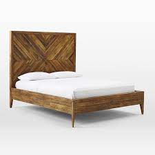 Reclaimed wood bed frame king. Alexa Reclaimed Wood Bed