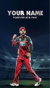 Rcb Fonts Life Liker Virat Kohli Wallpapers Cricket Wallpapers Cricket Poster