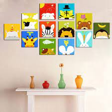 Ready to hang kids art prints create the best high quality print professional heavy duty canvas thick wooden frames with hanging wire attached free delivery australia wide! China Decorative Cartoon Pictures Canvas Art For Kids Room Photos Pictures Kids Room Paint Art Wall Kids Kids Room Art