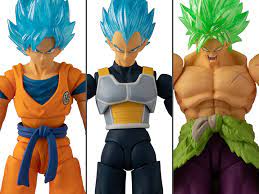 Banpresto figures recreate your favorite characters from series like my hero academia and dragon ball. Dragon Ball Super 5 Wave 1 Set Of 3 Figures