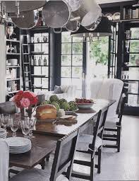 Windsor Smith S Stunning Home Black Dining Room Dining Room Design Home