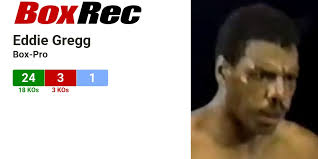 BoxRec: Eddie Gregg