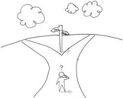 Illustration Fork In The Road Decisions Clip Art Sketch Book Drawings