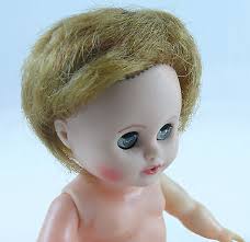 1958-1959 VINYL DRINK WET COSMOPOLITAN BABY GINGER DOLL 8 INCHES TALL
