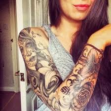 Women Tattoo Sleeves Tumblr Google Search Sleeve Tattoos For Women Full Arm Tattoos Tattoos