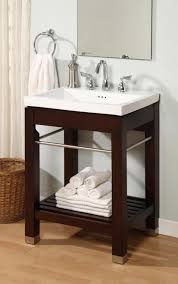 single sink square console bathroom vanity