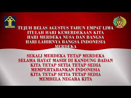 Hari Merdeka Lirik Youtube