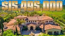 Touring A $15,495,000 Luxury Mansion In Irvine California - YouTube