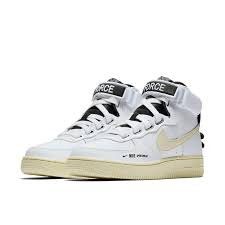 Nike Air Force 1 High Utility White Light Cream Women S Shoe Hibbett City Gear Nike Air Force Air Force 1 High Nike Air