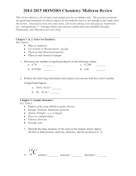 The atomic number of an element is equal to: Chapter 1 Chemistry And You