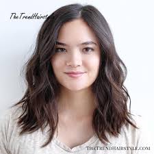 Your hair will be roughly cut into uneven length and then a gel will be used to uplift some of the strands. Long Layers With Cappuccino Highlights 20 Jaw Dropping Long Hairstyles For Round Faces The Trending Hairstyle