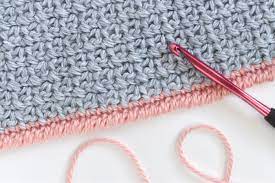 Simple crocheted bobble edging tutorial by heidi bears: How To Crochet Crab Stitch Edging