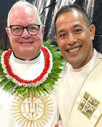 Congratulations to Fr. Dickson Tiwelfil, SJ, of @JesuitsEast, who was  ordained to the priesthood