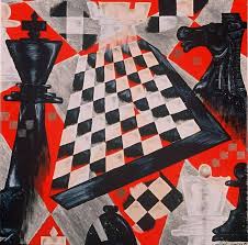 Chess Pieces Art Chess Piece Painting A Chess Piece Fine Art Print Chess Chess Pieces Chess Board