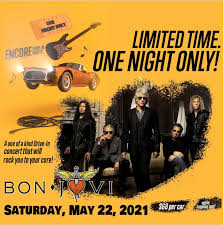 On it was a song titled runaway. Bon Jovi Is Doing A Drive In Concert Nj Family