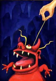 Der Teufel Mit Den Drei Goldenen Haaren Der Von Seiner Weiblichen Verwandtschaft Ausgetrickst Wird Goldenes Haar Teufel Haare