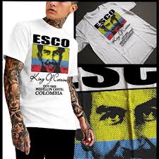 El cartel de medellín (es); Pablo Escobar T Shirt Medellin Kartell Kolumbien Konig Der Etsy