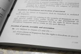 In what case did the supreme court rule that a newspaper, no matter how outrageous its opinions, must be allowed to publish without prior restraint? Article 14 Of The Constitution Of Singapore Wikipedia