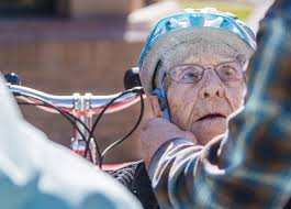 Feeling the wind in their hair