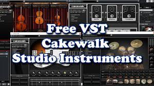 Free VST - Cakewalk Studio Instruments (2019) - YouTube