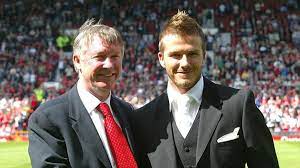 David beckham leads support for sir alex ferguson. David Beckham It Was Easy Getting Sir Alex Ferguson To Return To Management At Old Trafford Eurosport