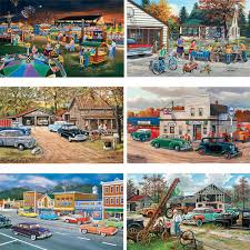 Count on puzzle warehouse for the best, easiest way to shop jigsaw puzzles online and create memories that will last a lifetime! Set Of 6 Summer Ken Zylla 550 Piece Jigsaw Puzzles Spilsbury