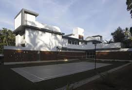 Indian architectural firm lijo reny architects has designed the running wall residence. Gallery Of The Running Wall Residence Lijo Reny Architects 34