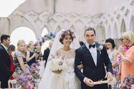 Veronica and matthew manning wedding photo. A Chic And Elegant Amalfi Coast Wedding Love My Dress Uk Wedding Blog Wedding Directory