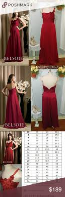 Jasmine Belsoie Formal Red Gown Size 14 L3056 Jasmine