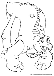 It helps to develop motor skills, imagination and patience. Land Before Time Coloring Educational Fun Kids Coloring Pages And Preschool Skills Worksheets