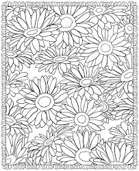 Dream flower wreath printable coloring page. Flower Coloring Pages Advanced Coloring Home