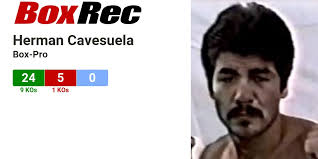 BoxRec: Herman Cavesuela