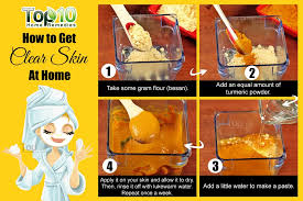 It is possible that acne may not be the source of skin woes. How To Get Clear Skin At Home Top 10 Home Remedies