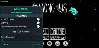 Among Us Mod Menu Apk V2020 9 9 In 2021 Mod Menu Play Online