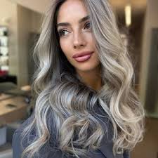 Smoky Gray Human Hair Wigs