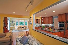 An open kitchen is a cooking space without walls and barriers. Open Plan Kitchen Diner Small House Open Concept Kitchen And Living Room Novocom Top