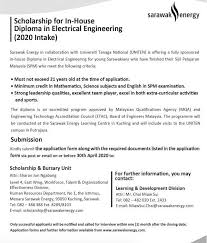 I had apply for sarawak energy scholarship 2019 to sponsor my foundation in science. Scholarship Sarawak Sarawak Dayak Graduates Association Facebook