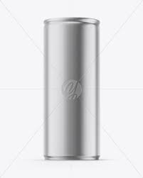 Download Glossy Metallic Drink Can Mockup In Can Mockups On Yellow Images Object Mockups PSD Mockup Templates