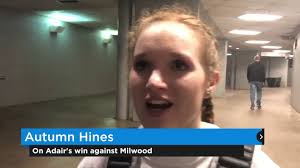 Class 3A girls basketball: Adair's Autumn Hines catches fire, Warriors earn  berth in state title game