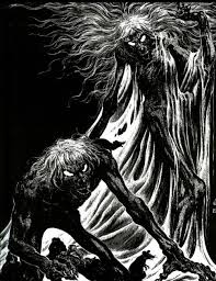 Virgil Finlay Tumblr Creepy Images Bw Art Serial Art