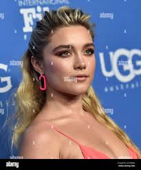 Florence Pugh au Festival International du film de Santa Barbara virtuosos  Awards, au Arlington Theatre Photo Stock