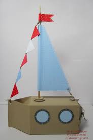 My Beautiful Paper Schiff Basteln Milchkarton Basteln Boot Basteln